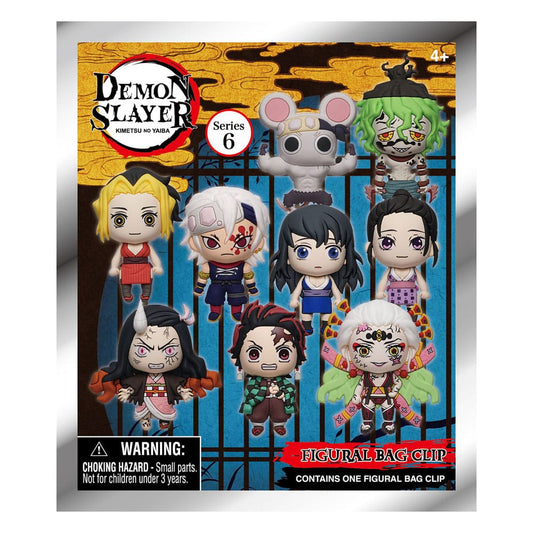 DEMON SLAYER - Series 6 Mystery Blind Bag Keyring / Bag Clip