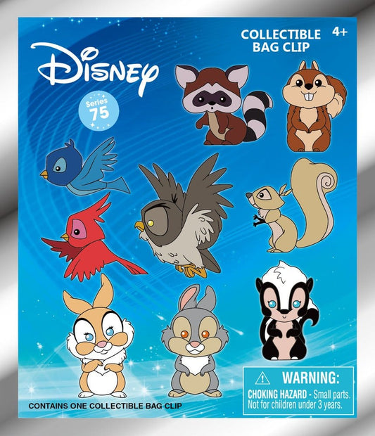 DISNEY - Woodland Characters Series 75 Blind Bag Keyring / Bag Clip