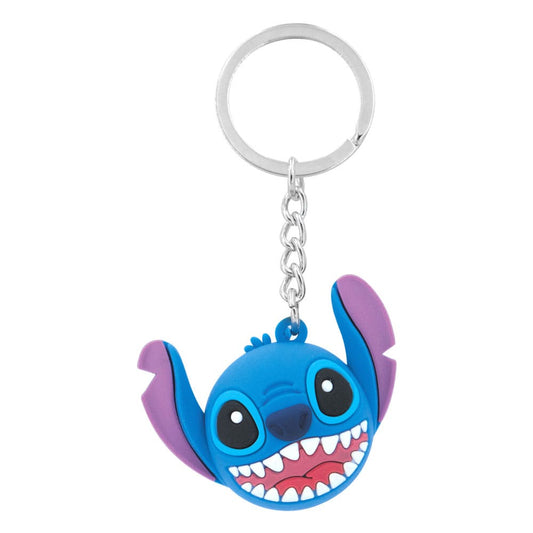 DISNEY : LILO & STITCH - Stitch Emoji Icon Keyring