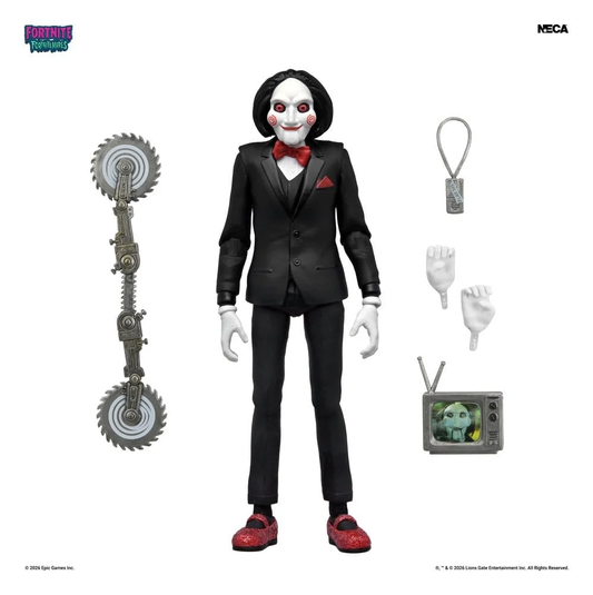 FORTNITE x SAW- Fornitemares Billy The Puppet 7" Neca Ultimate Figure