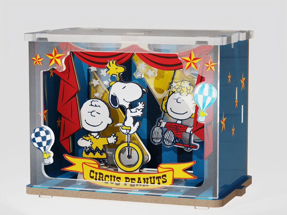 PANTASY : PEANUTS - Puremind Construction Mini Scene Talent Show  Wooden Building Set