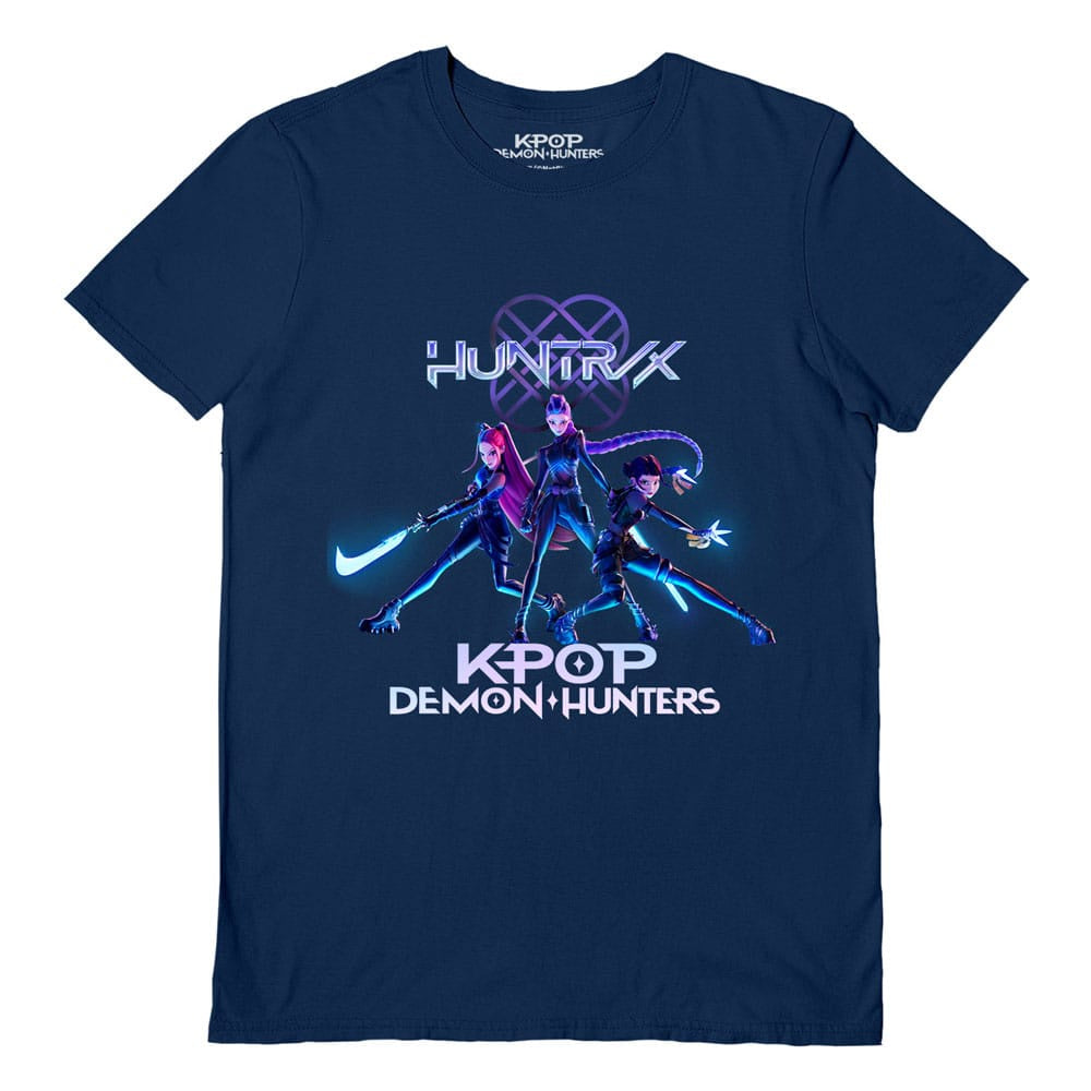 KPOP DEMON HUNTERS - Trio Navy T-Shirt