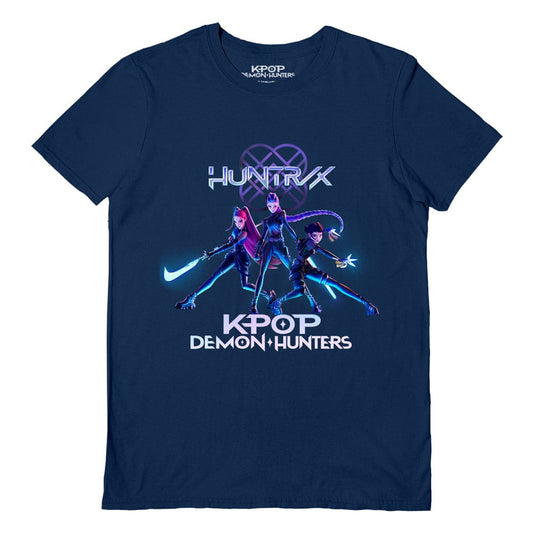 KPOP DEMON HUNTERS - Trio Navy T-Shirt