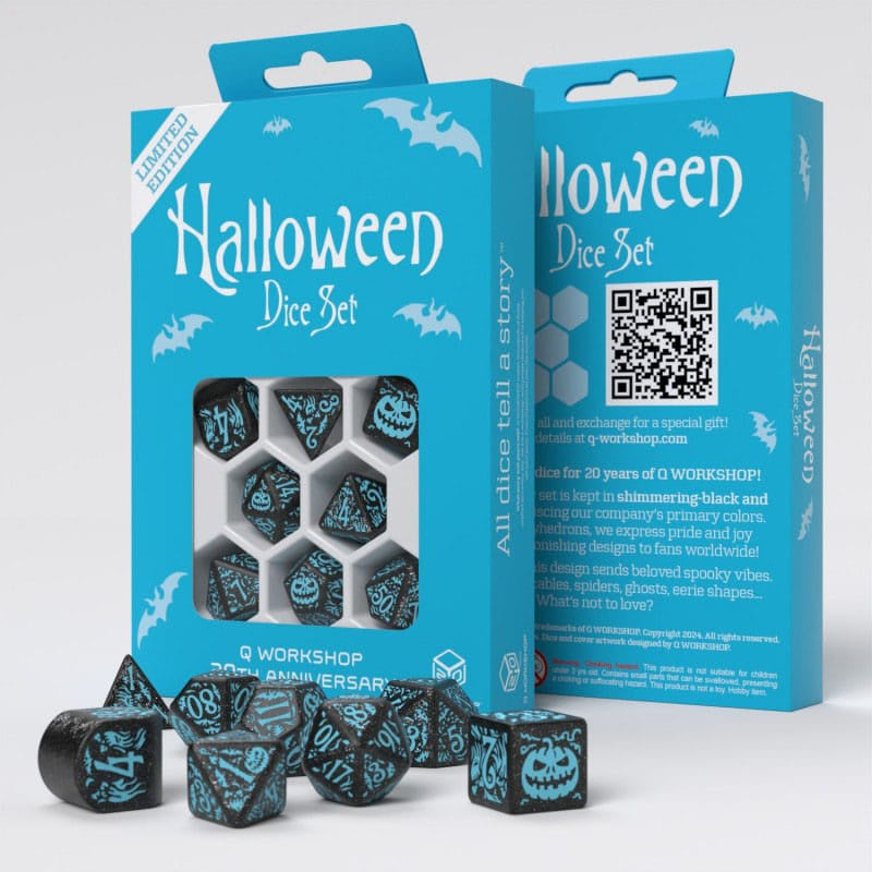 Q-WORKSHOP - 20 Years Halloween Dice Set