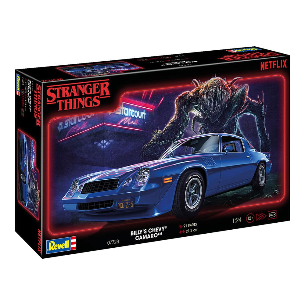 STRANGER THINGS - Chevy Camaro Z/28 1/25 Revell Model Kit