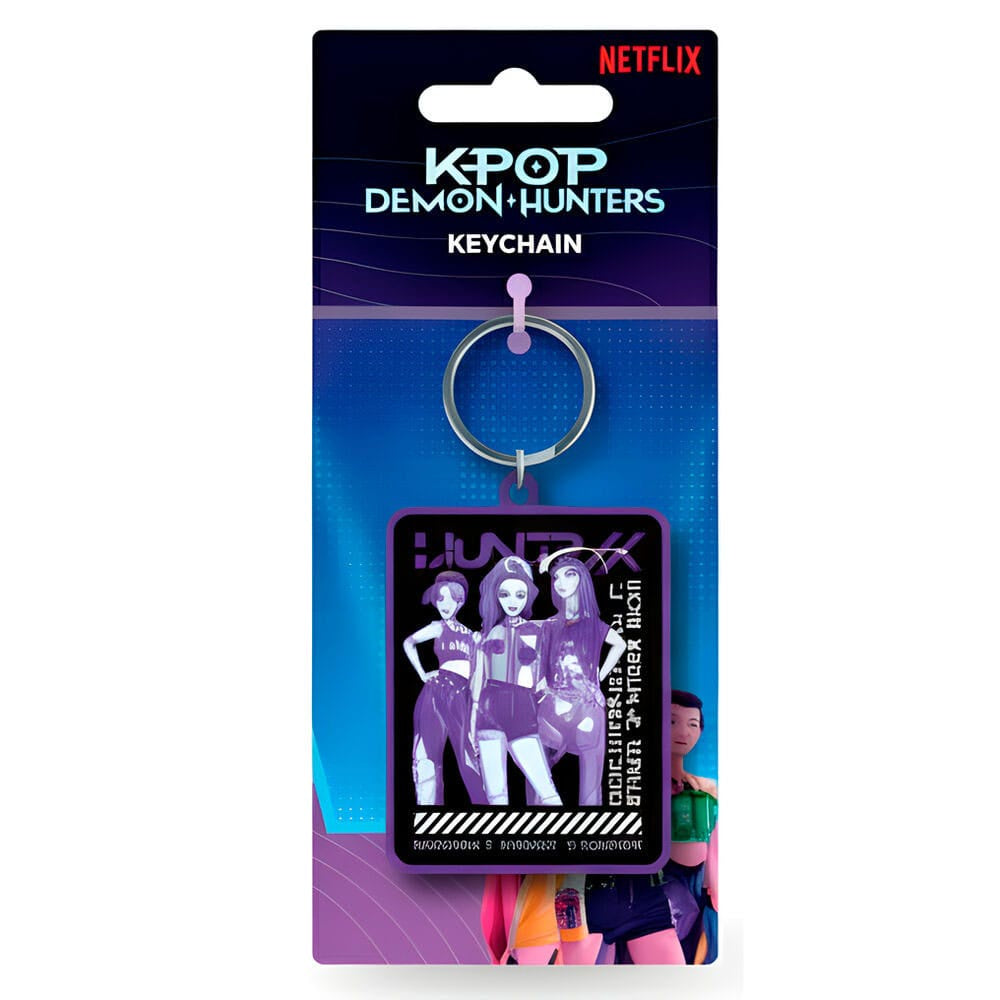 KPOP DEMON HUNTERS - Huntrix Rubber Keyring
