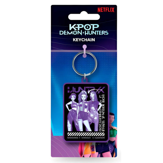 KPOP DEMON HUNTERS - Huntrix Rubber Keyring