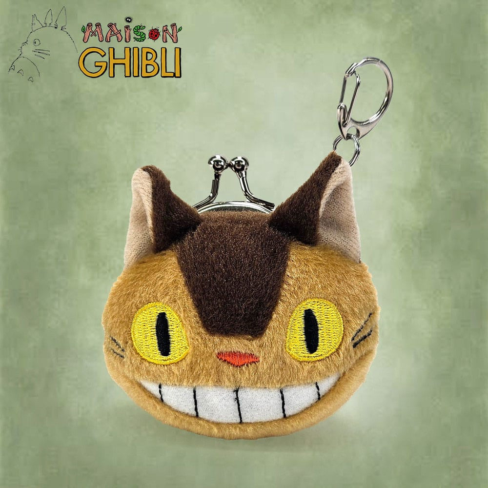 STUDIO GHIBLI : MY NEIGHBOR TOTORO - Cat Bus Plush Coin Purse