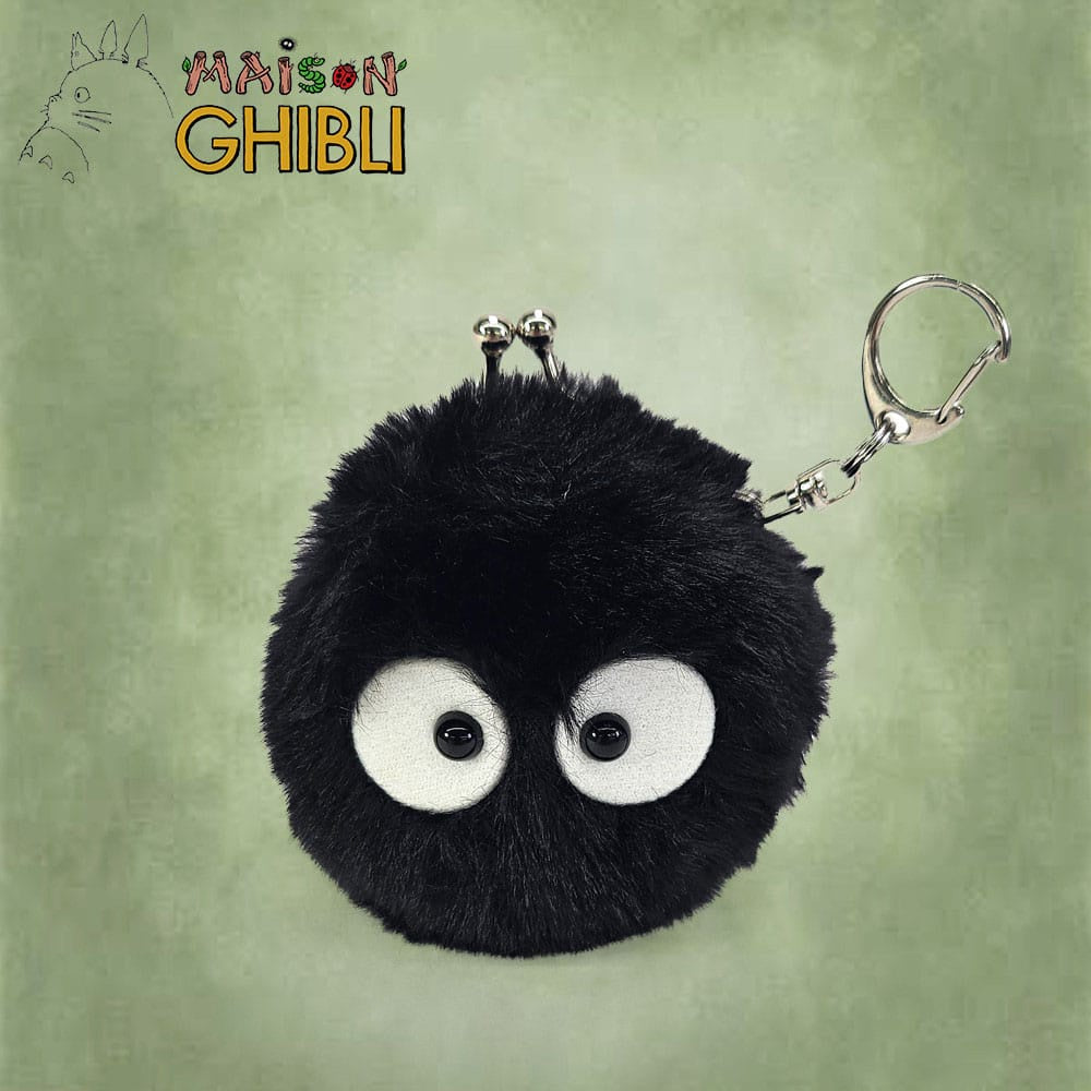 STUDIO GHIBLI : MY NEIGHBOUR TOTORO - Soot Sprite Mini Plush Coin Purse