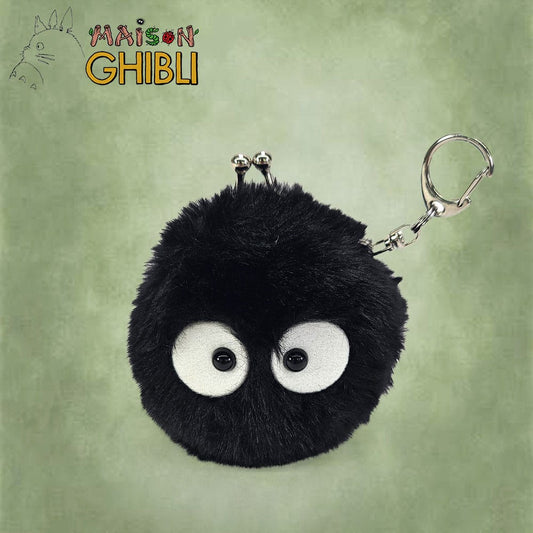 STUDIO GHIBLI : MY NEIGHBOUR TOTORO - Soot Sprite Mini Plush Coin Purse