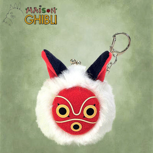 STUDIO GHIBLI : PRINCESS MONONOKE - San's Mask Plush Coin Purse
