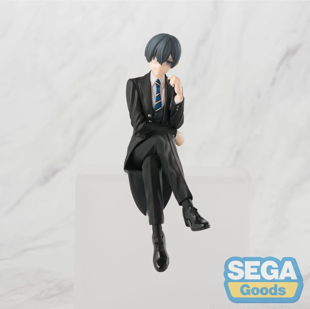 BLACK BUTLER - Ciel Phantomhive Boarding School Arc Perching Sega Goods Figure