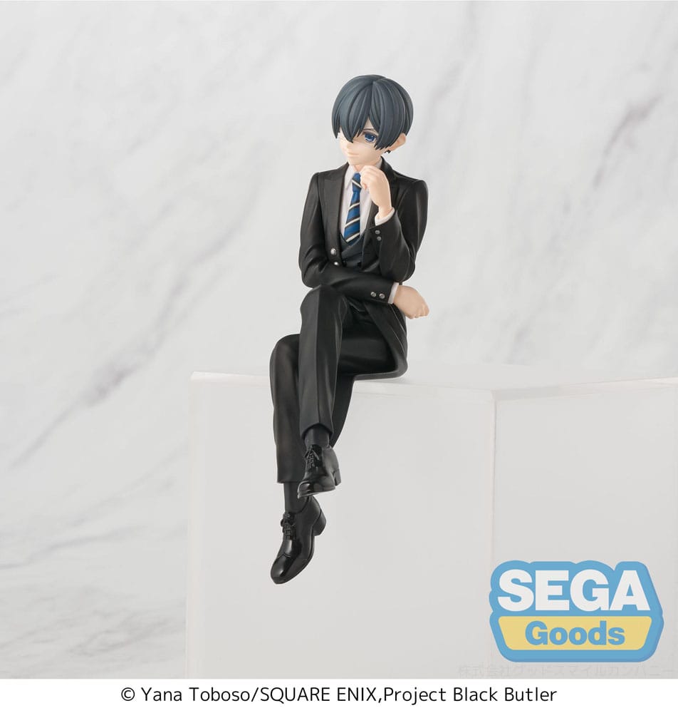 BLACK BUTLER - Ciel Phantomhive Boarding School Arc Perching Sega Goods Figure