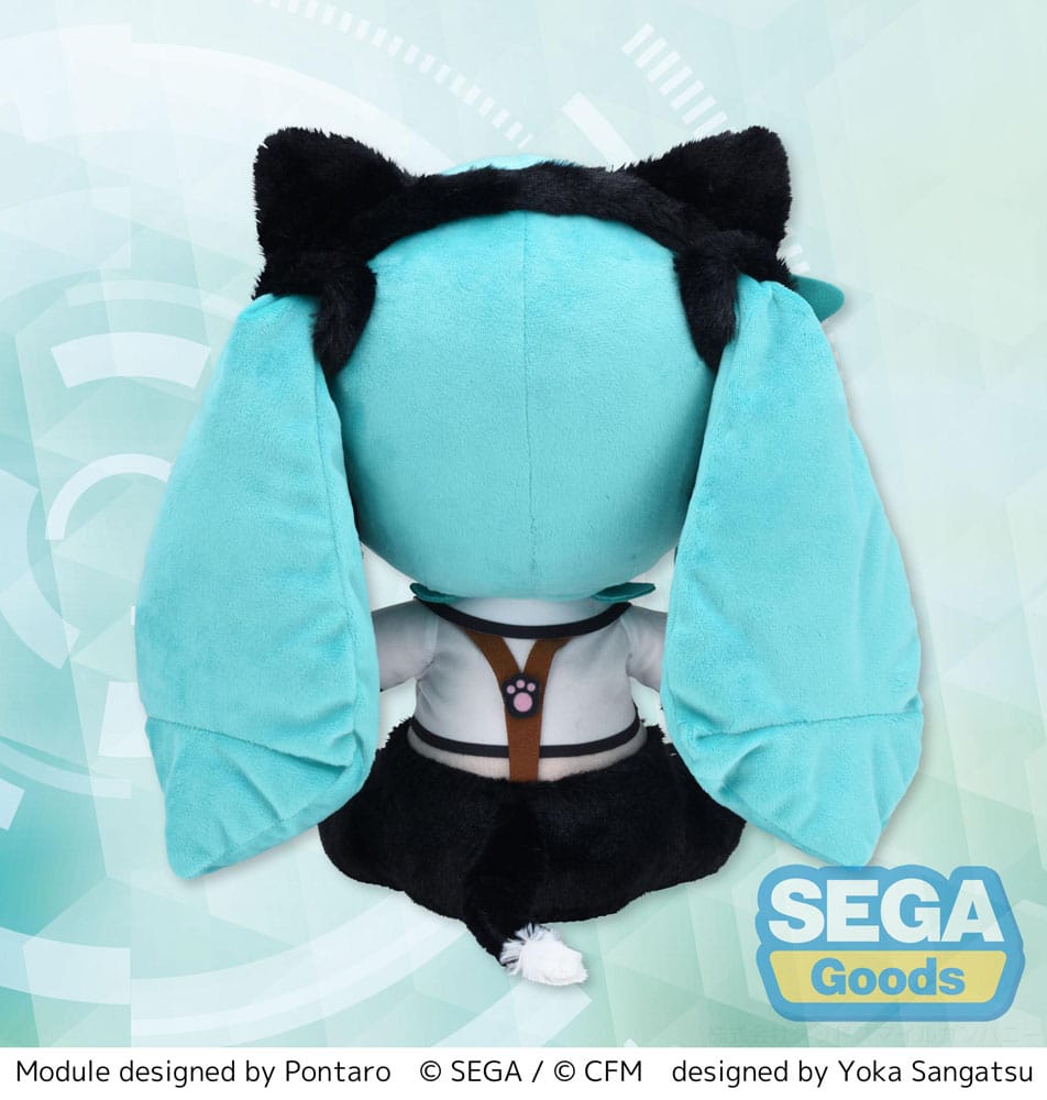 HATSUNE MIKU - Hatsune Miku Kitty Cat LL Project Diva Arcade Future Tone Fuwa Petit Sega Goods Plush