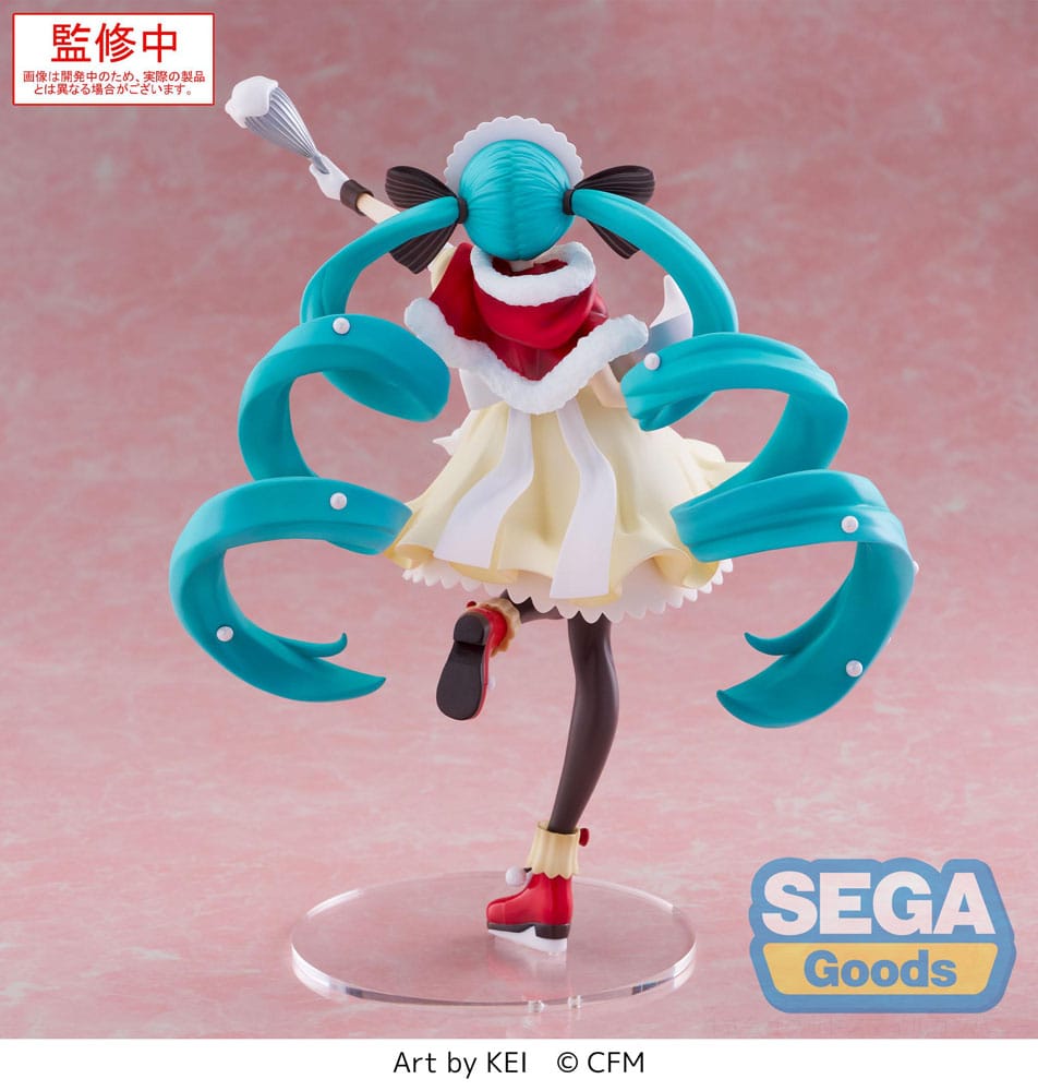 HATSUNE MIKU - Christmas Miku 2025 Luminasta Sega Goods Figure