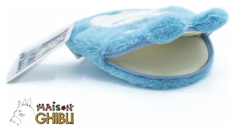 STUDIO GHIBLI : MY NEIGHBOUR TOTORO - Blue Totoro Plush Coin Purse