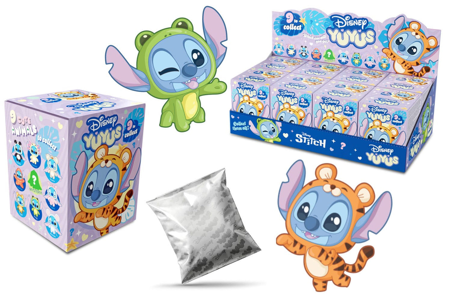 DISNEY : LILO & STITCH - YuYu Blind Box Plush Bag Clip / Keyring