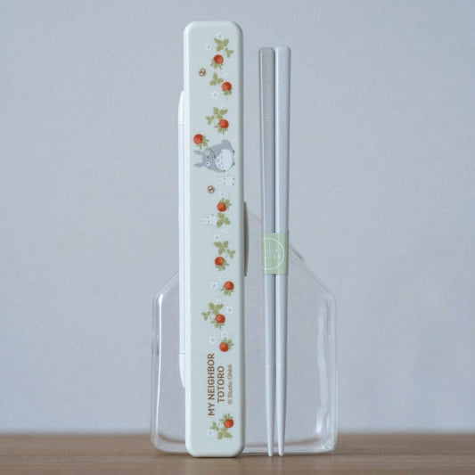 STUDIO GHIBLI : MY NEIGHBOUR TOTORO - Totoro Strawberry Chopsticks With Box