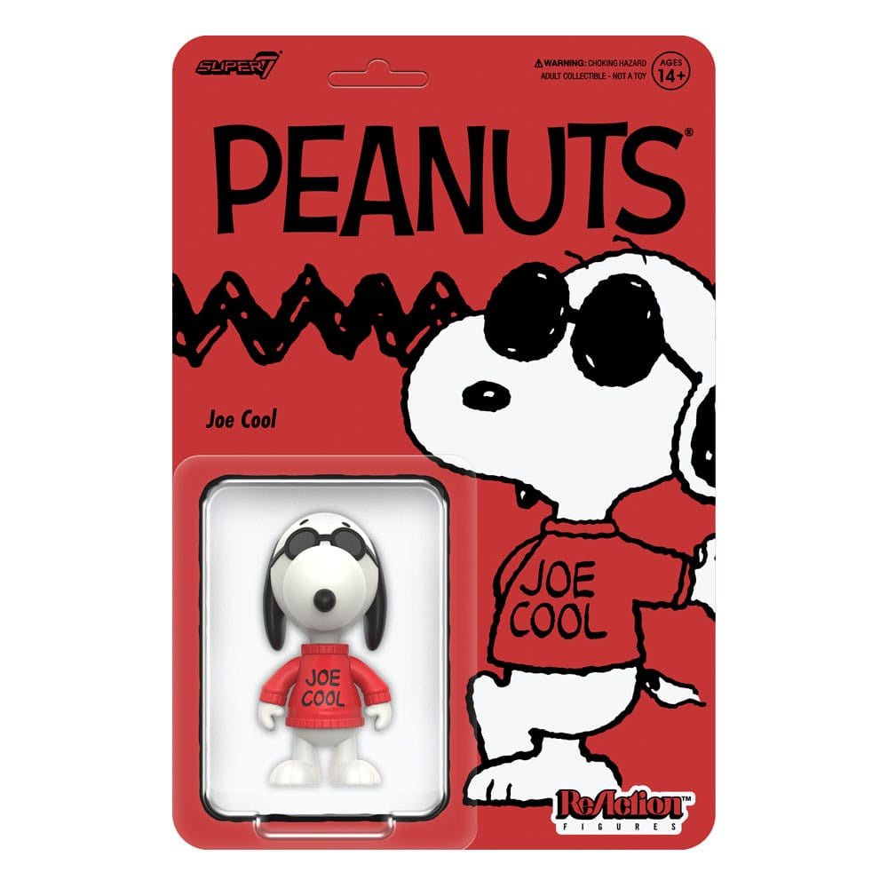 PEANUTS - Joe Cool Wave 8 Super7 ReAction Figure