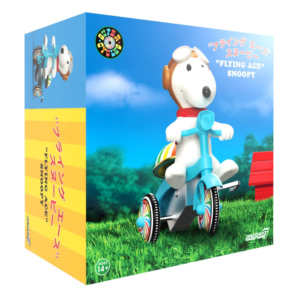 PEANUTS - Snoopy Flying Ace Super Cycles Action Figure