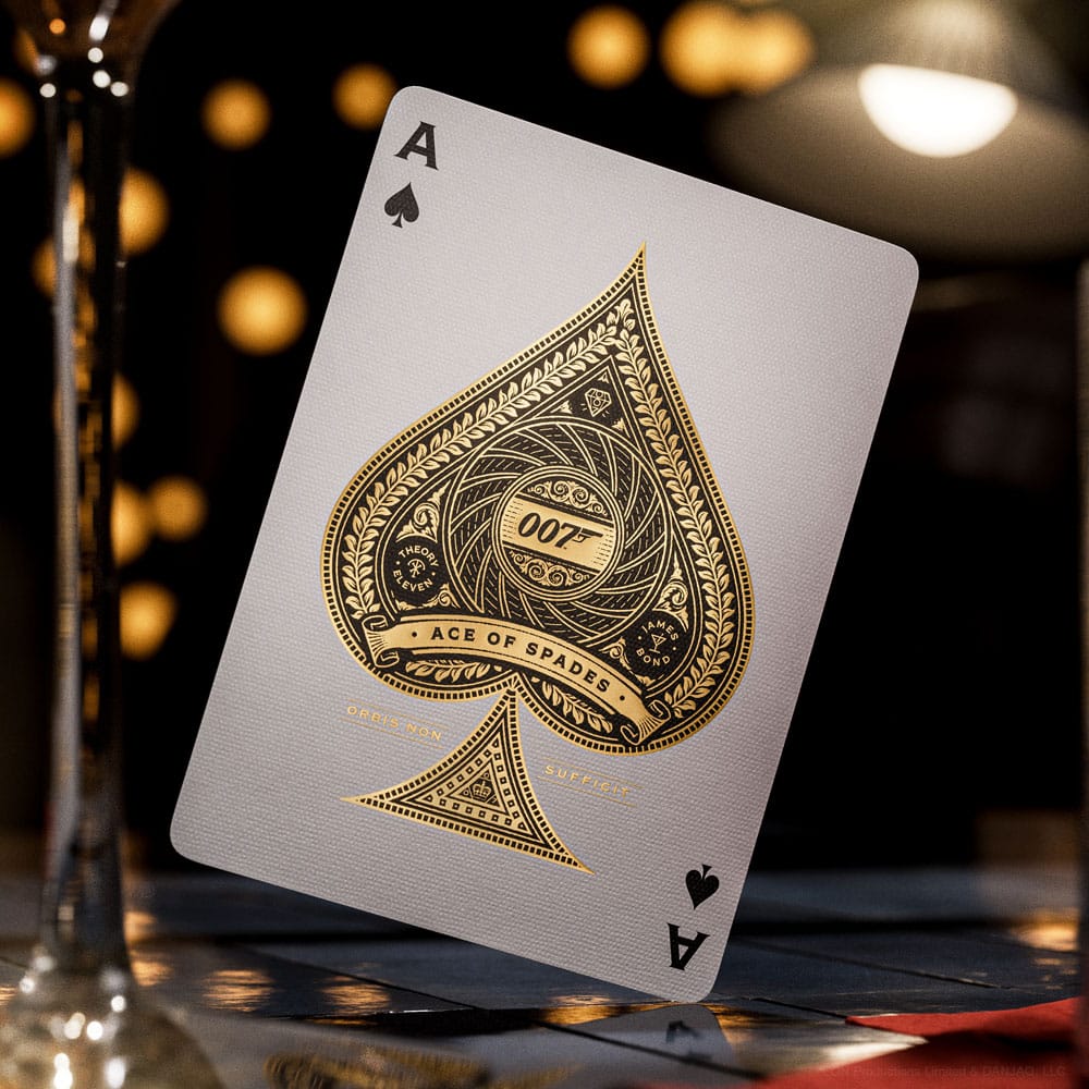 JAMES BOND - Theory11 Premium Gold Edition Playing Cards Box Set