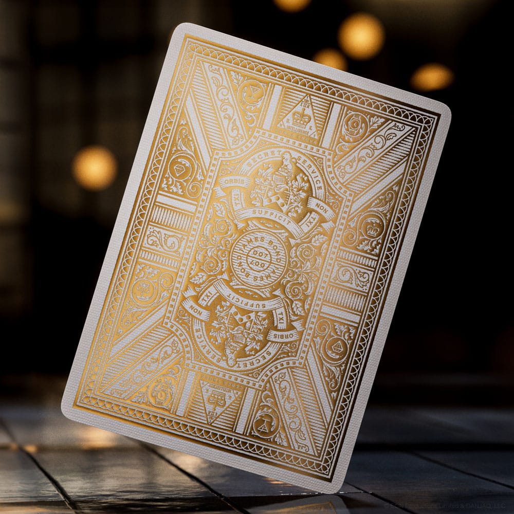 JAMES BOND - Theory11 Premium Gold Edition Playing Cards Box Set