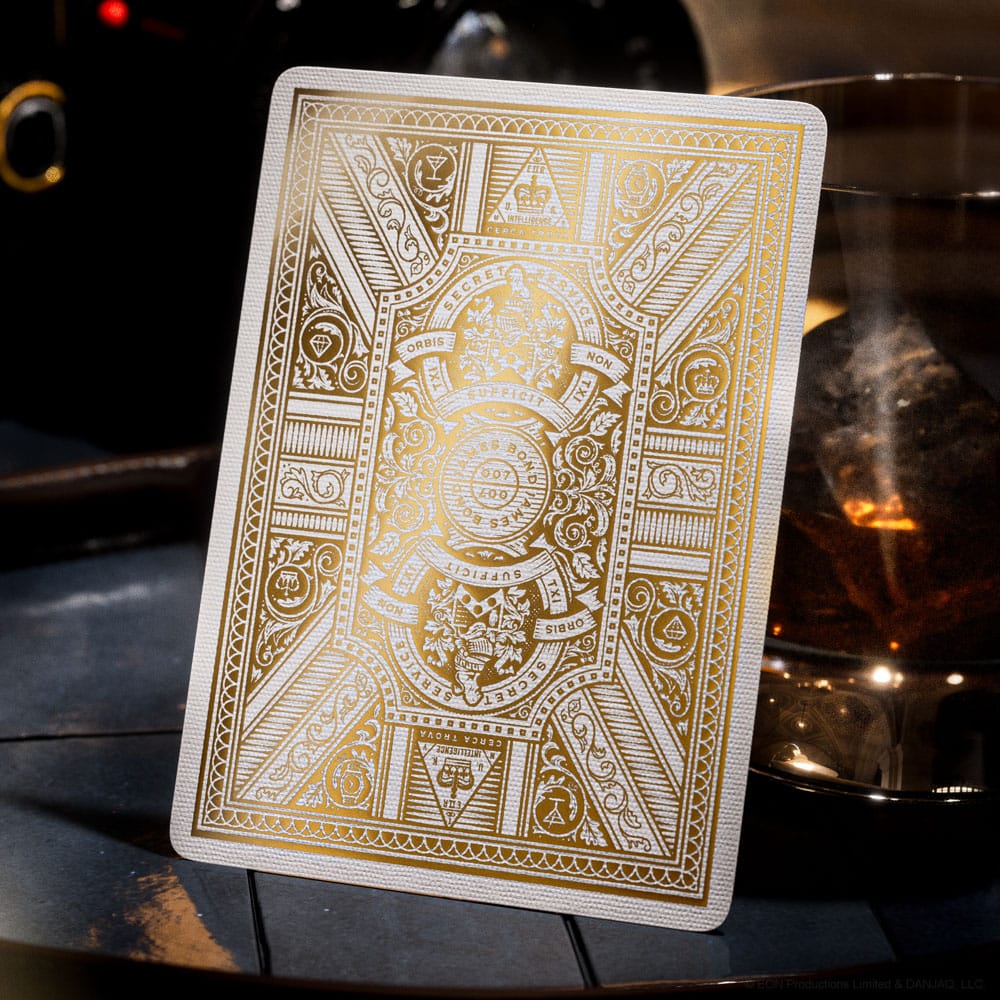 JAMES BOND - Theory11 Premium Gold Edition Playing Cards Box Set
