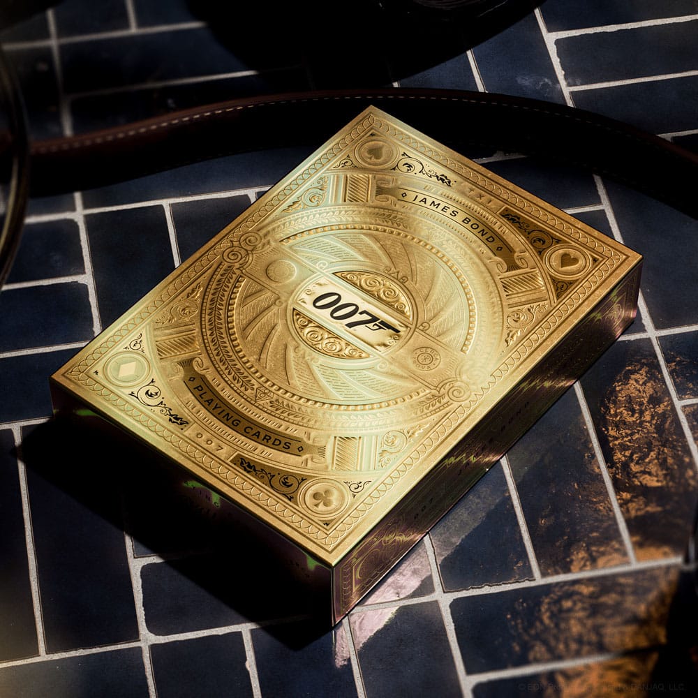 JAMES BOND - Theory11 Premium Gold Edition Playing Cards Box Set