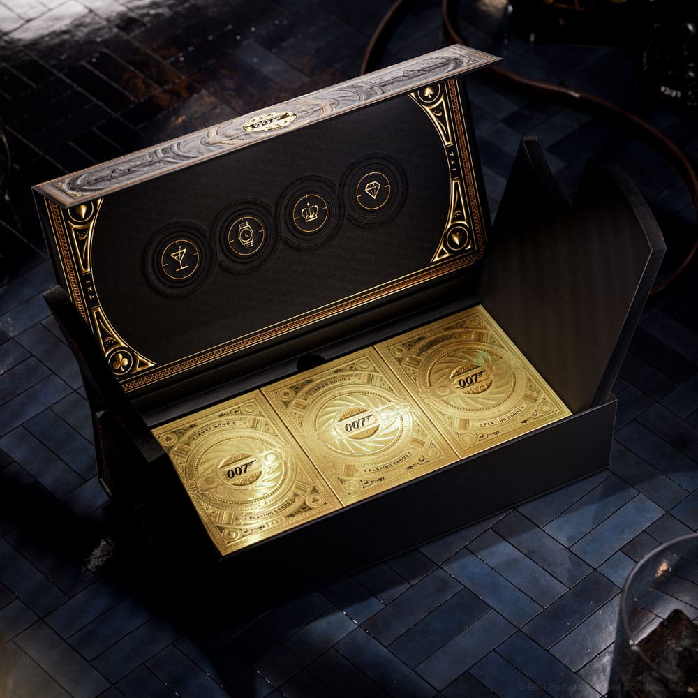 JAMES BOND - Theory11 Premium Gold Edition Playing Cards Box Set