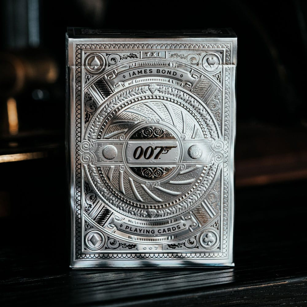 JAMES BOND - Silver Edition Premium Playing Cards