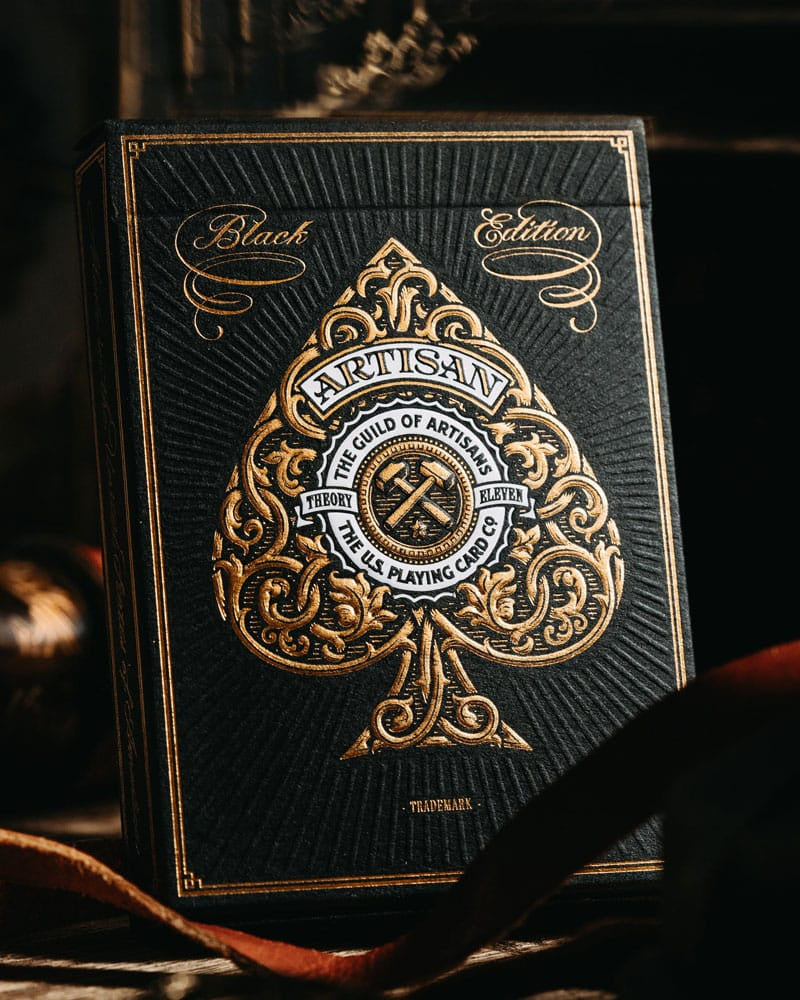 GUILD OF ARTISANS - Black Artisan Playing Cards