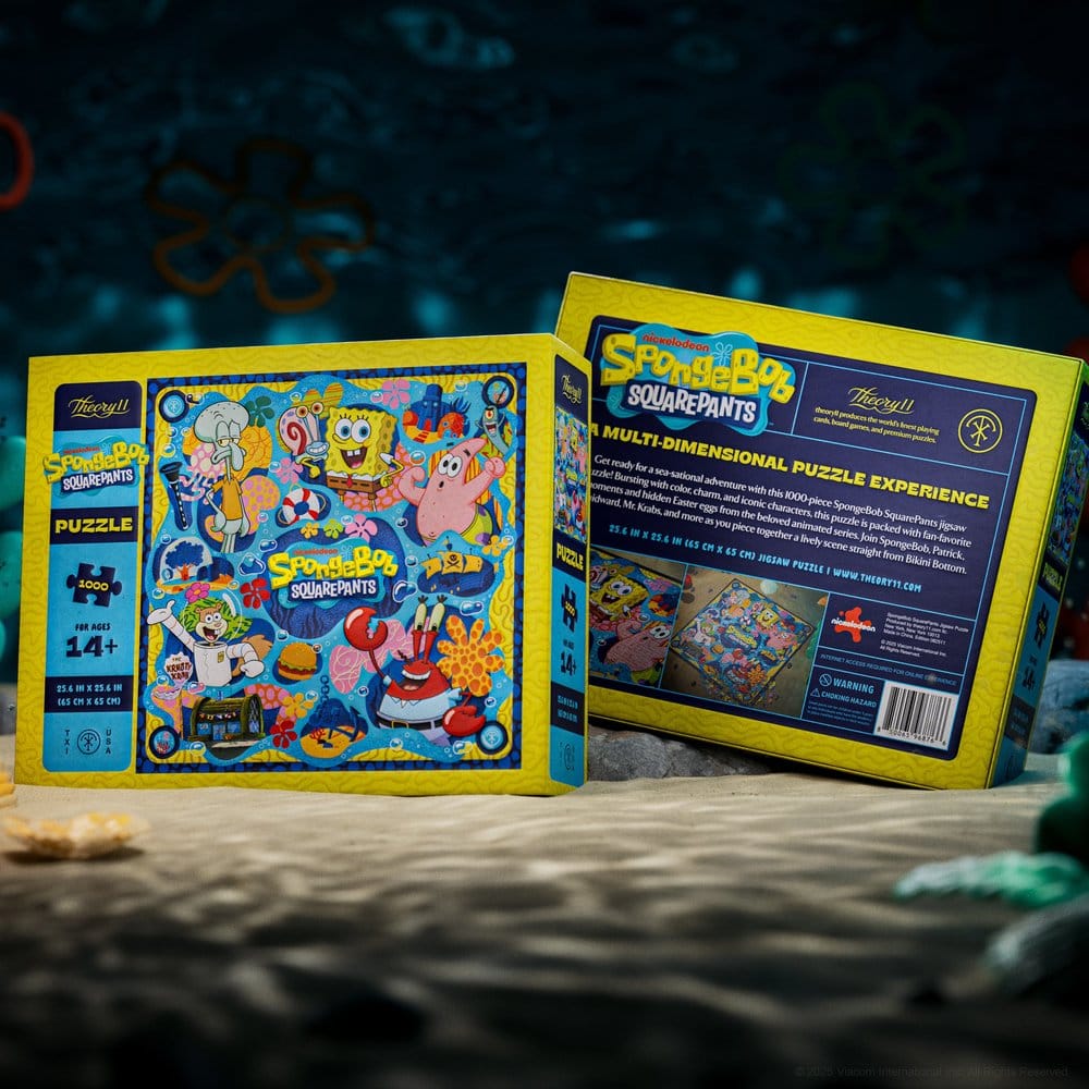 SPONGEBOB SQUAREPANTS - Multi-Dimensional 1000 Piece Puzzle