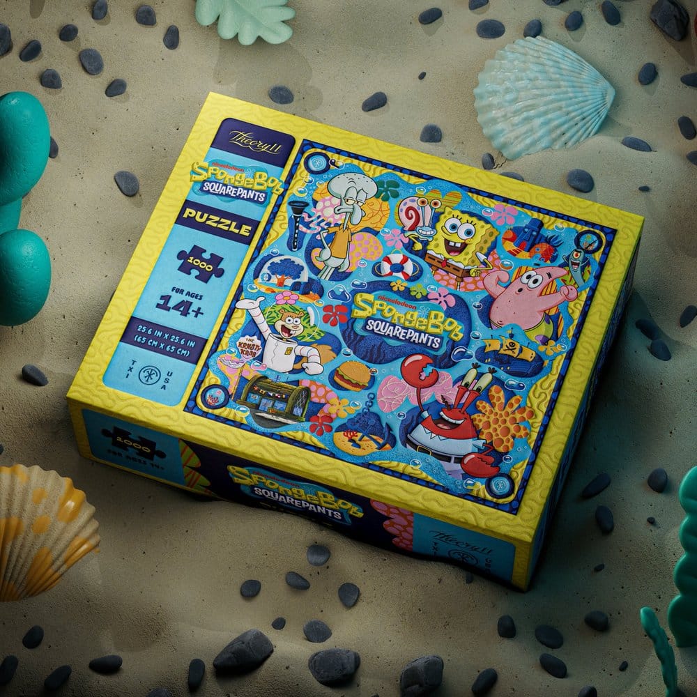 SPONGEBOB SQUAREPANTS - Multi-Dimensional 1000 Piece Puzzle