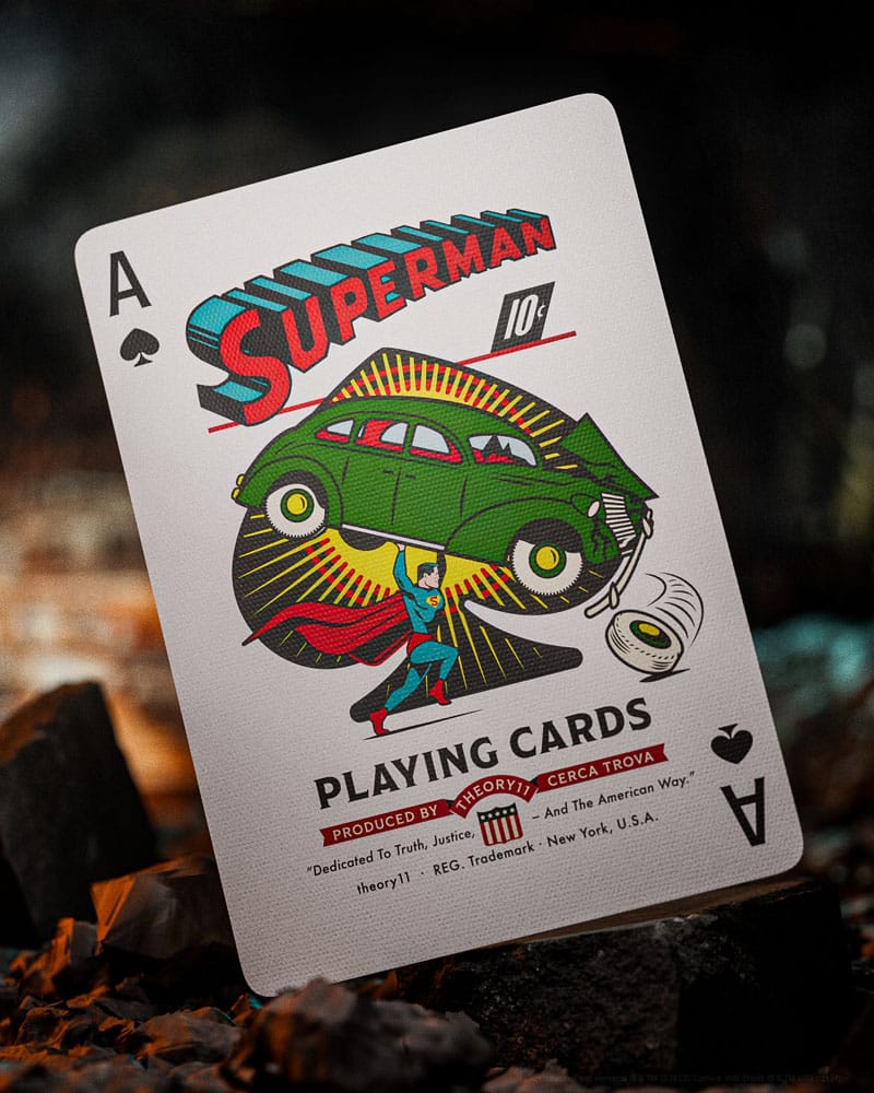 DC : SUPERMAN - Premium Playing Cards