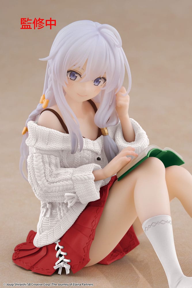 WANDERING WITCH : JOURNEY OF ELAINA - Elaina Casual Clothes Ver. Desktop Cute Taito Figure