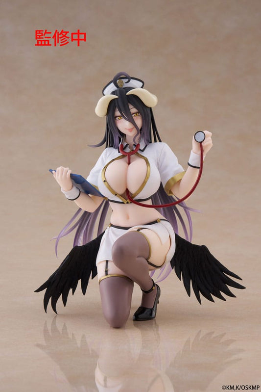 OVERLORD - Albedo Nurse Ver. Desktop Cute Taito Figure