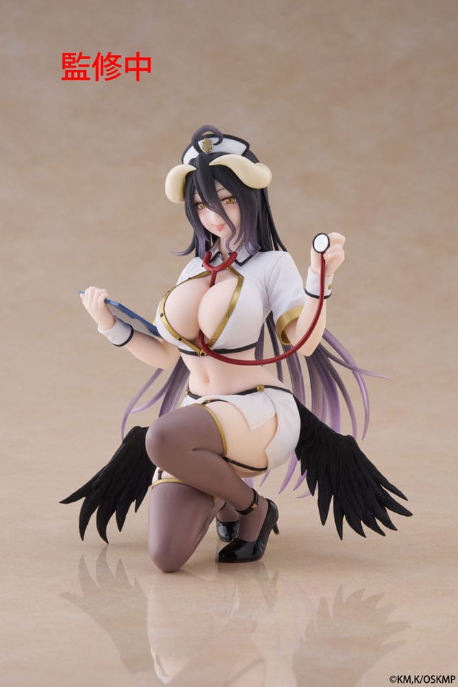 OVERLORD - Albedo Nurse Ver. Desktop Cute Taito Figure