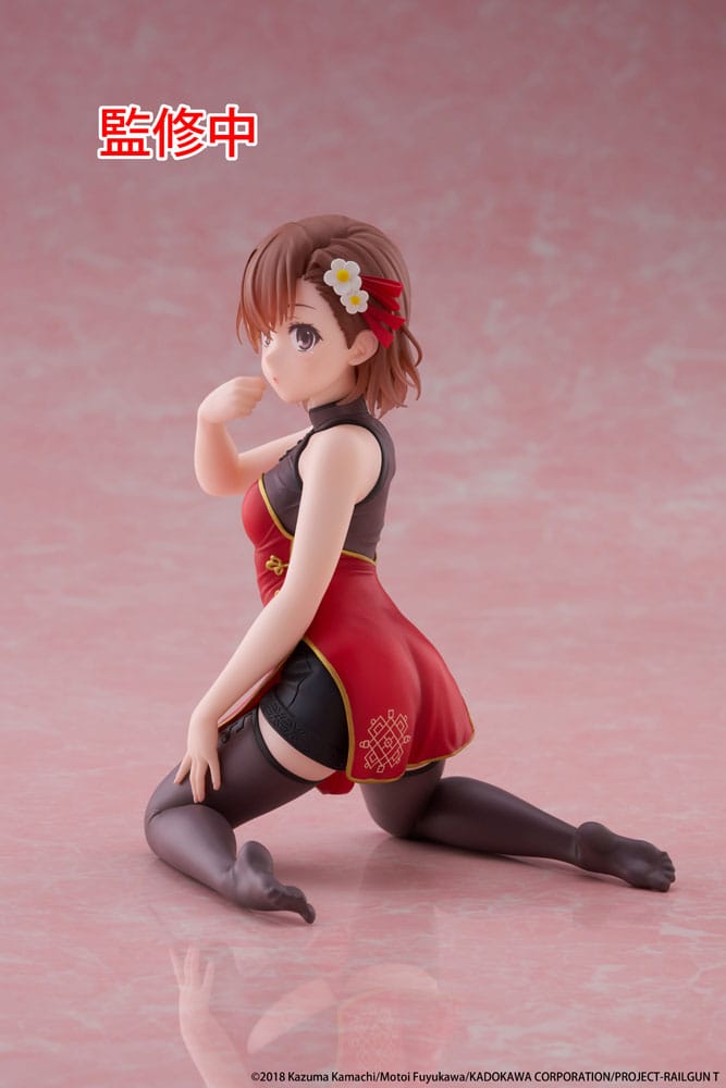 CERTAIN SCIENTIFIC RAILGUN - Mikoto Mikasa Chinese Dress Ver. Desktop Cute Taito Figure