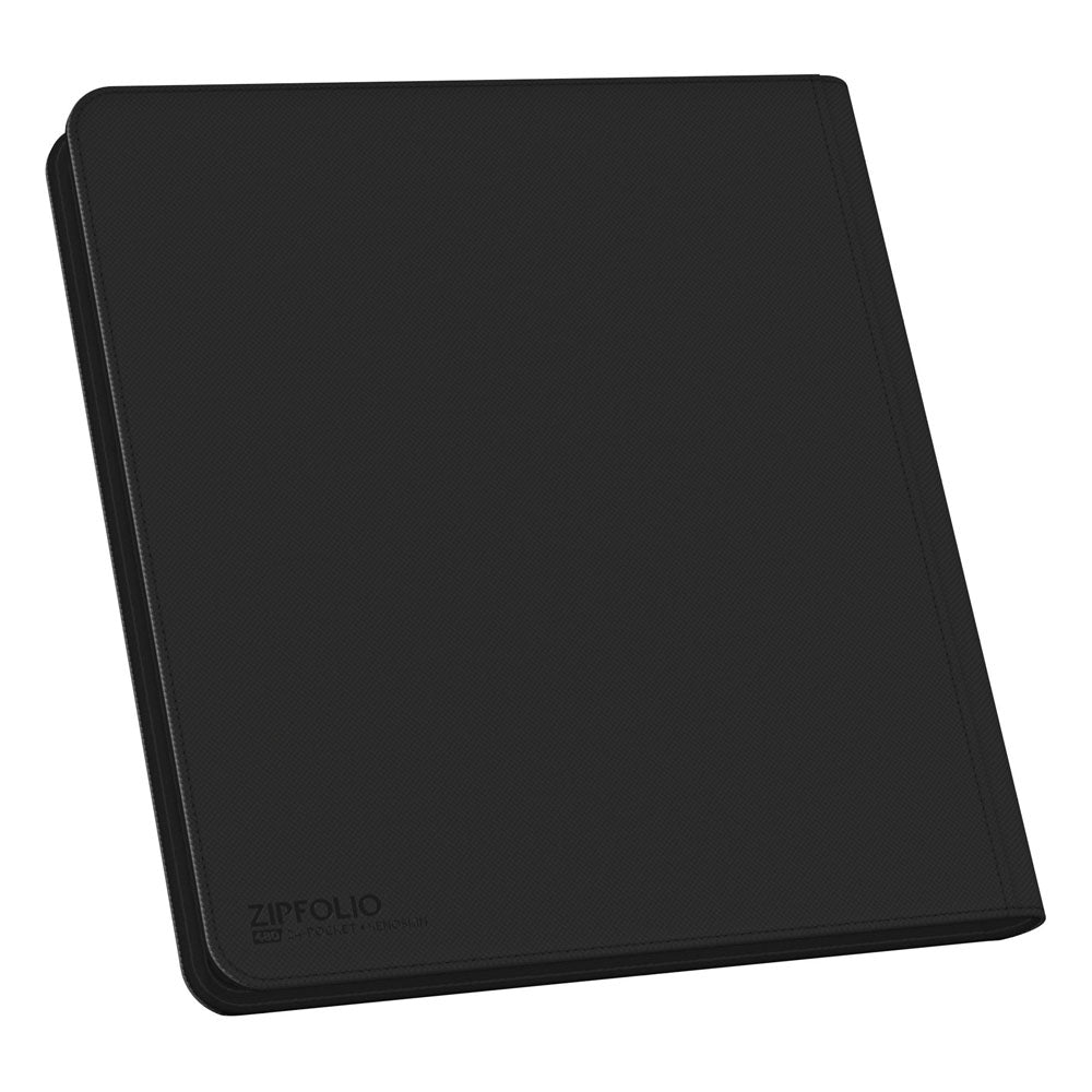 ULTIMATE GUARD - 480 Black 24-Pocket Xenoskin Zipfolio