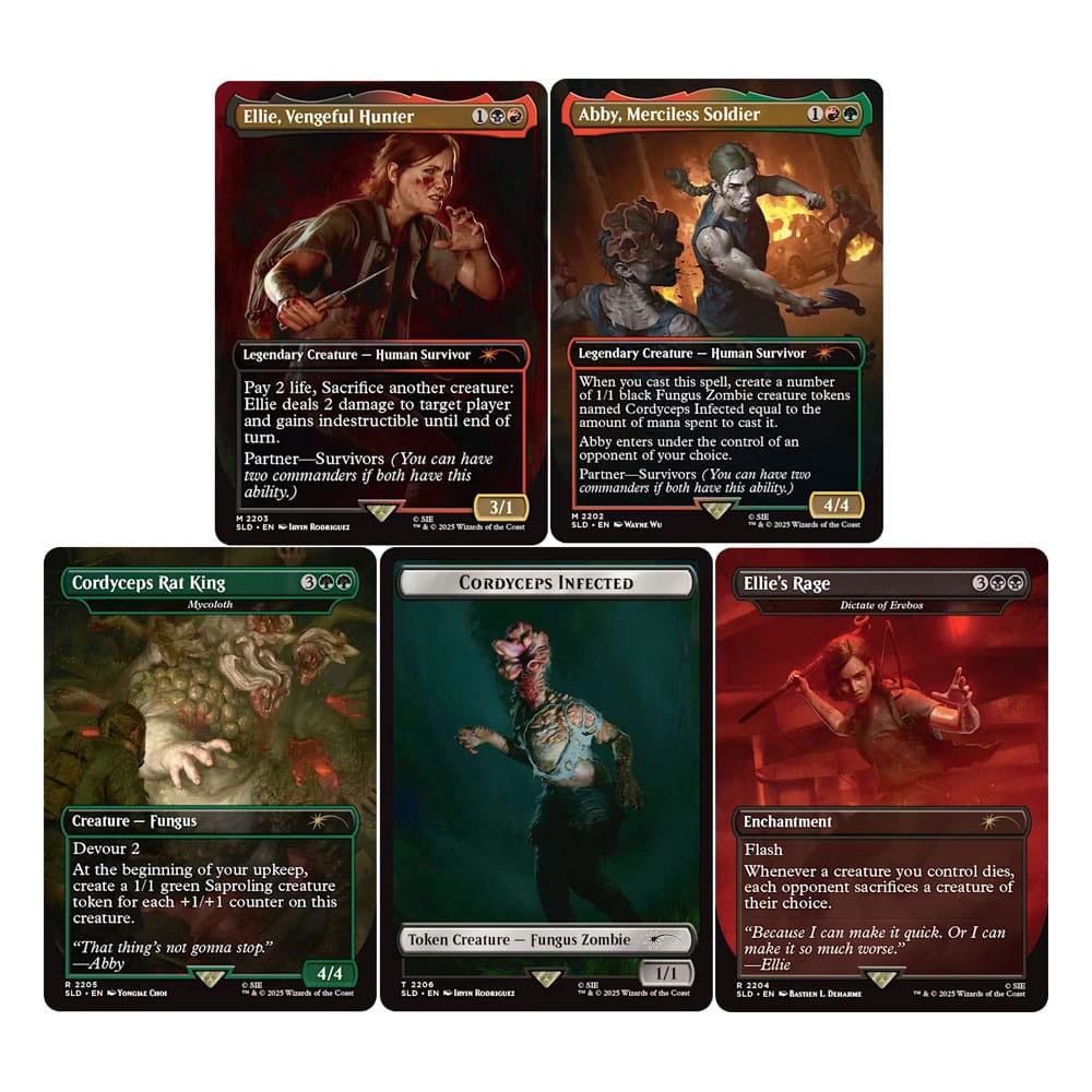 MAGIC THE GATHERING : SECRET LAIR X PLAYSTATION - The Last of Us Part II Set