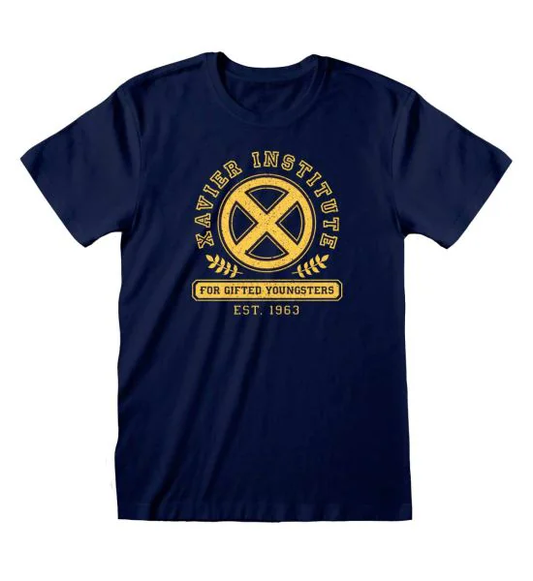 MARVEL : X-MEN - Xavier Institute French Navy T-Shirt
