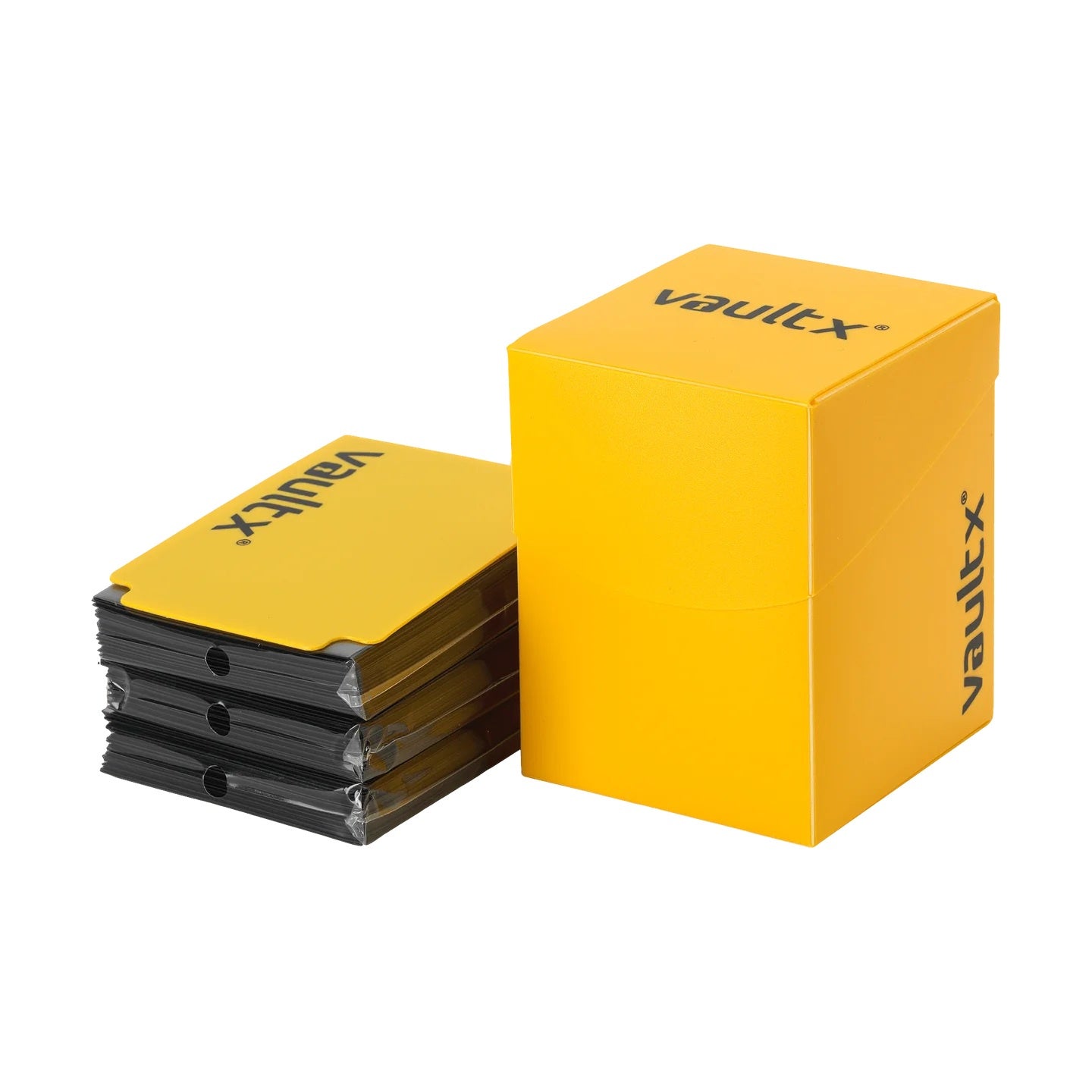 VAULT X - Large Deck Box With 150 Sleeves - Yellow