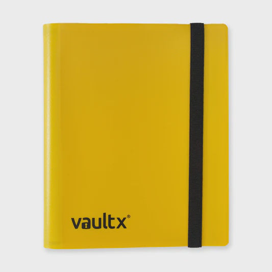 VAULT X - 4-Pocket Strap Binder - Yellow