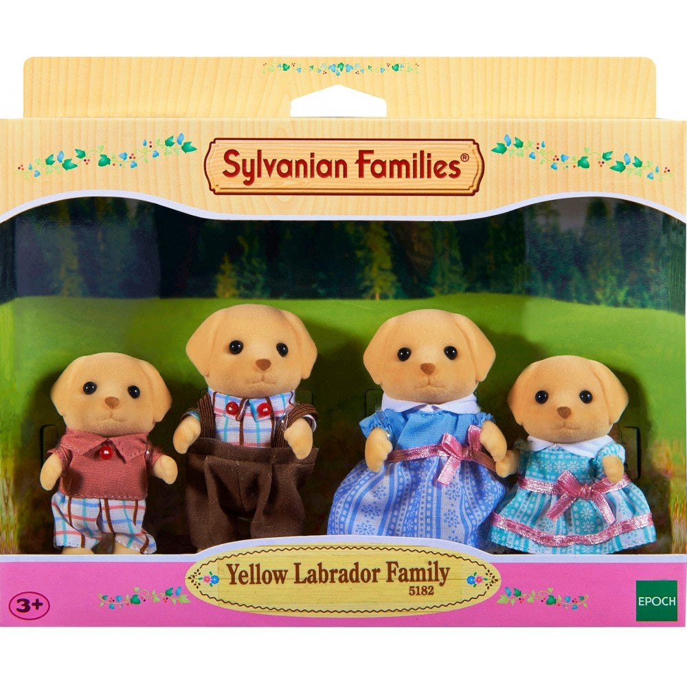 SYLVANIAN FAMILIES - Yellow Labrador Family Set