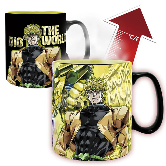 JOJO'S BIZARRE ADVENTURE - Jotaro & Dio Heat Change Mug