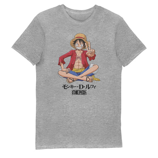 ONE PIECE - Luffy Grey T-Shirt