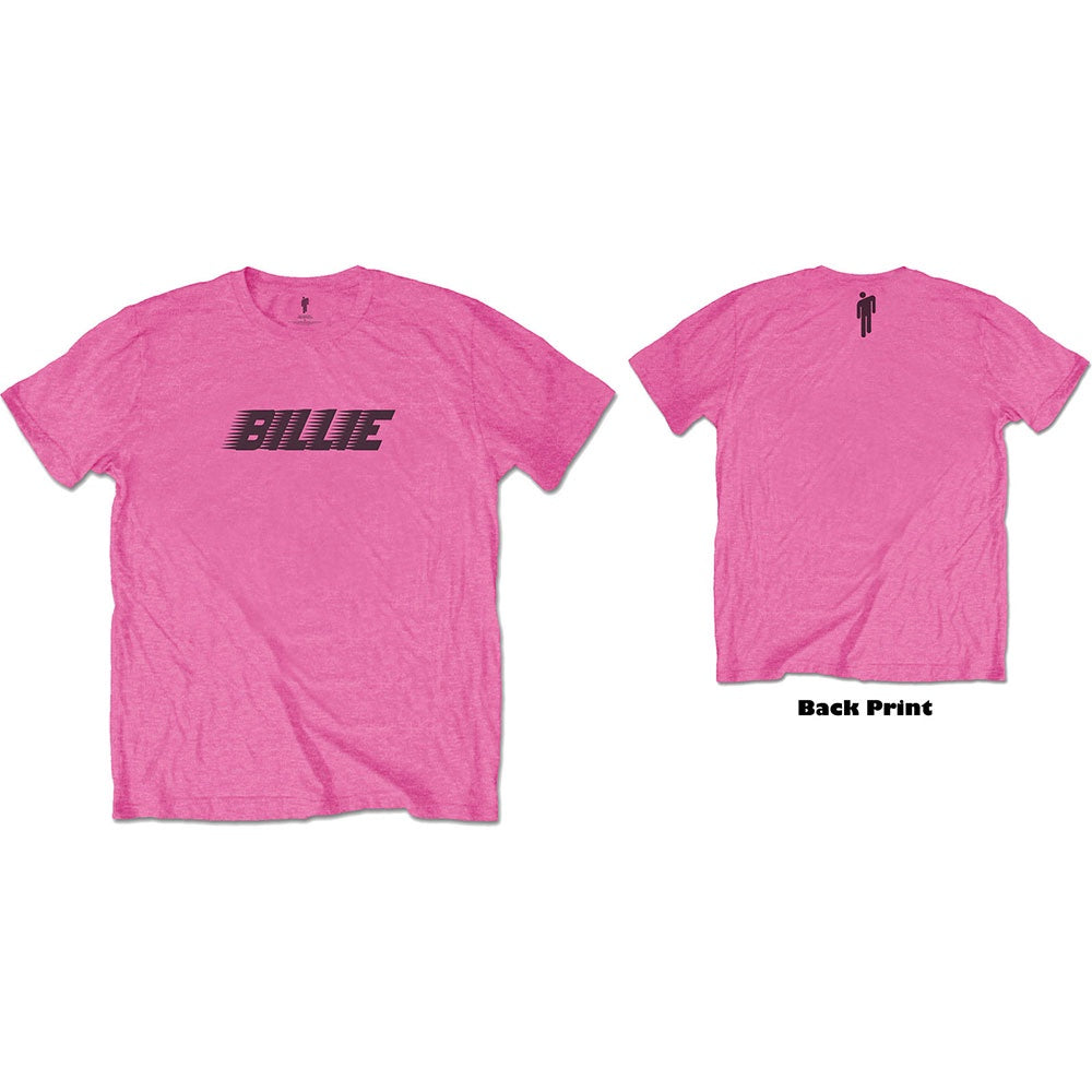 BILLIE EILISH - Pink Racer Logo youth t-shirt