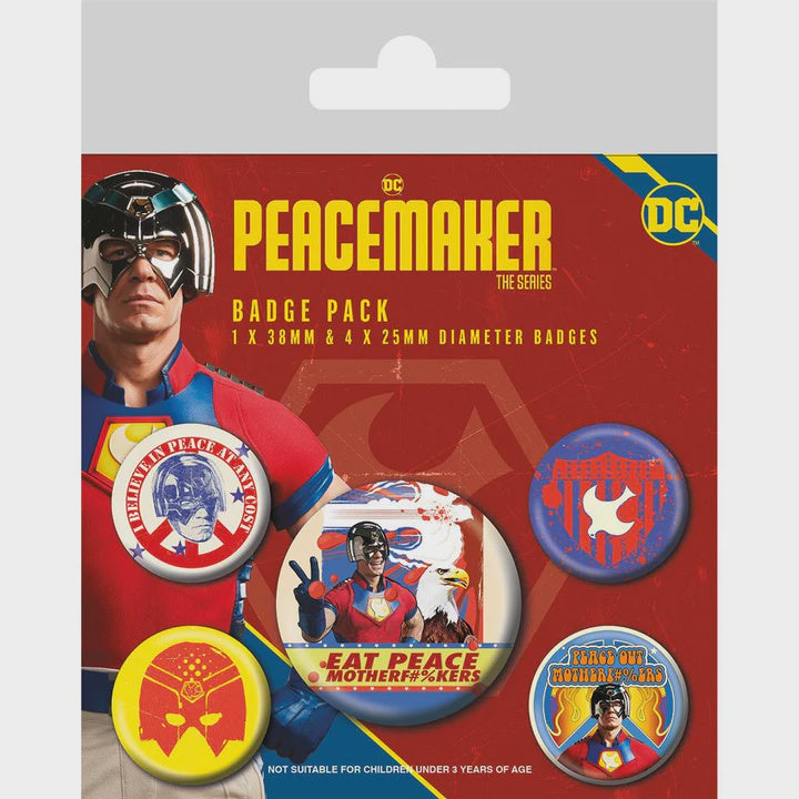 DC : PEACEMAKER - Eat Peace MFS Badge Pack