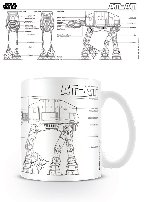 STAR WARS - AT AT Sketch Mug MG23476