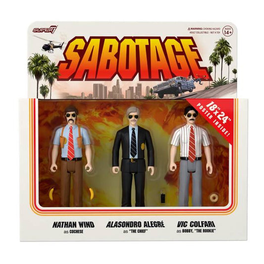 BEASTIE BOYS - Sabotage ReAction 3-Pack Figures